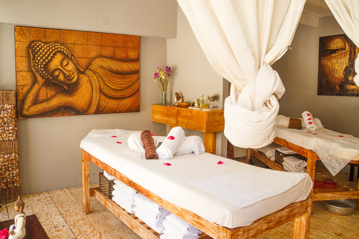 Massage and wellness space at Elements Ibiza