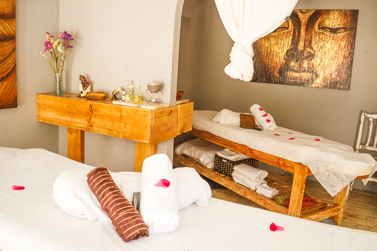 Massage and wellness space at Elements Ibiza