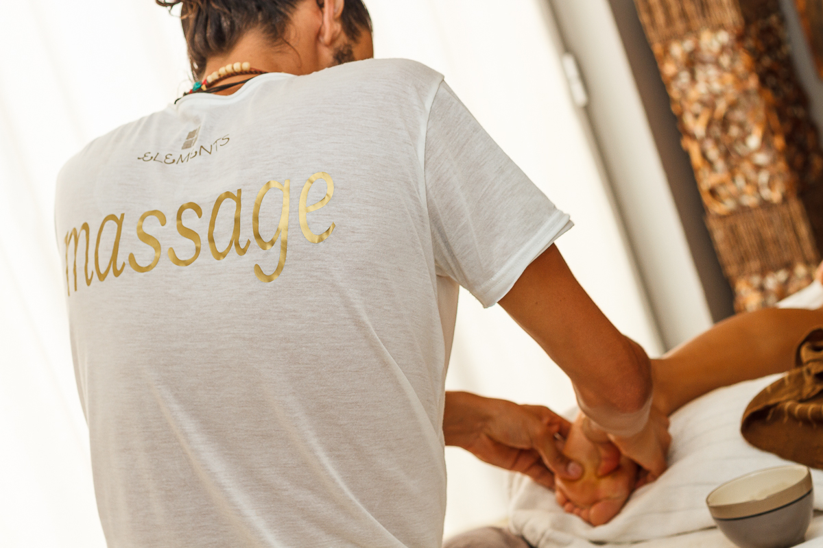 Massage and wellness space at Elements Ibiza